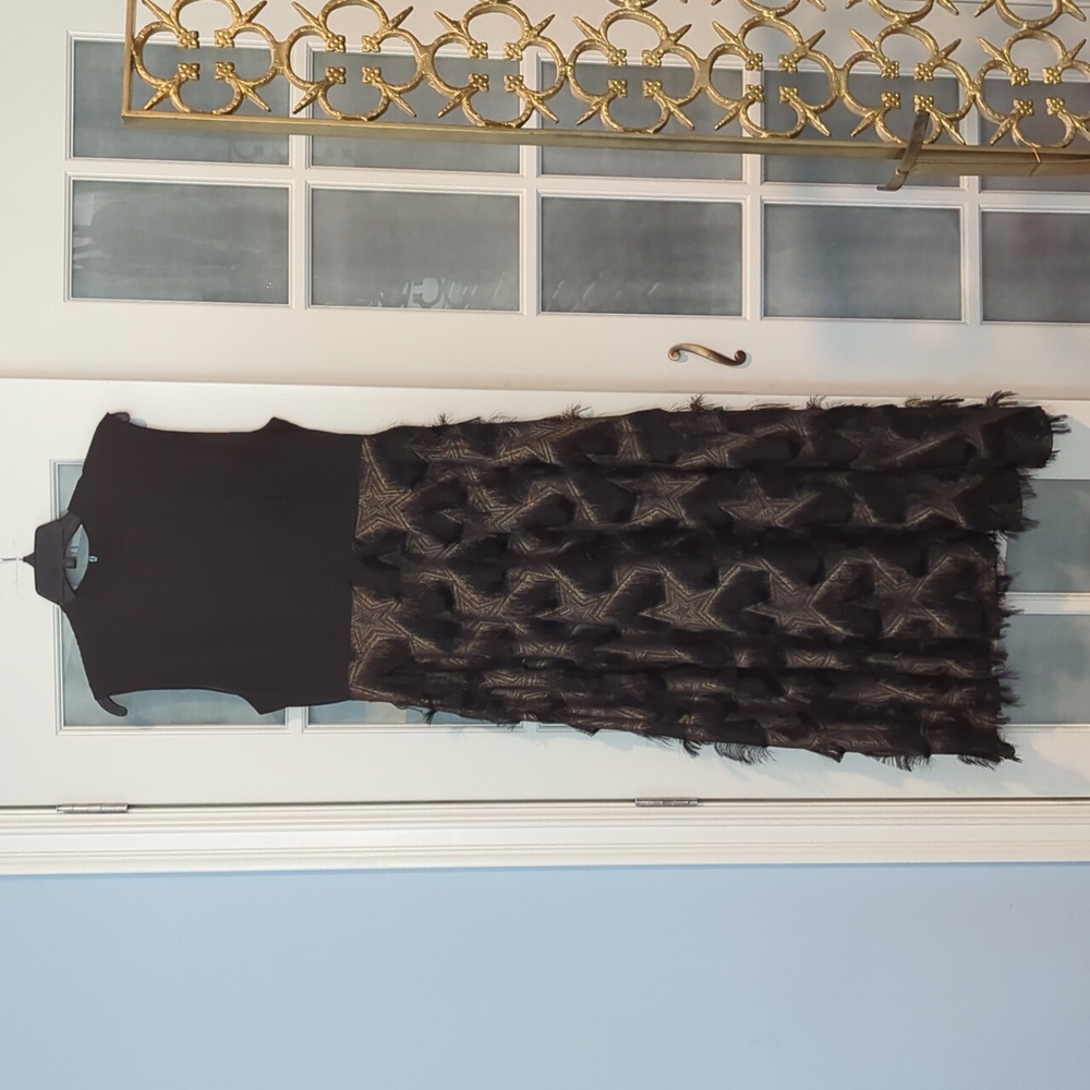 Mock neck maxi